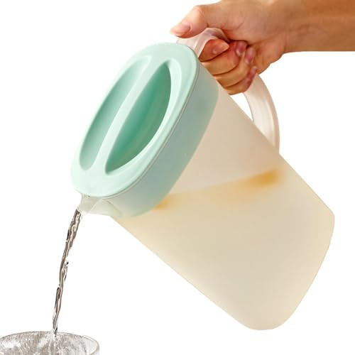 Water Jar For Fridge | 2500 ml Lemonade Container Ice Water Pitcher