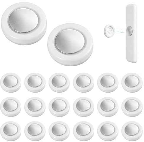 Xotectrix 20 piezas soporte de control remoto magnético de pared, puerta a control remoto, almacenamiento para mandos a distancia, adecuado para varios dispositivos de control remoto, adhesivo potente