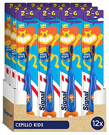 Signal Kids Zahnbürste für Kinder, 12 Stück