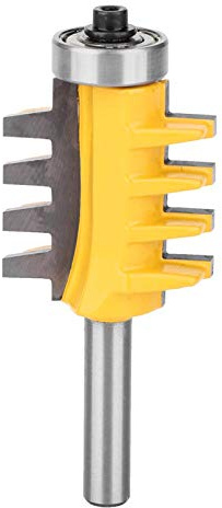 8mm Schaft Fingergelenk Fräser Bit Hartmetall Rostschutzwerkzeug zum Gravieren von Maschinen Holzfräsen Fräsen
