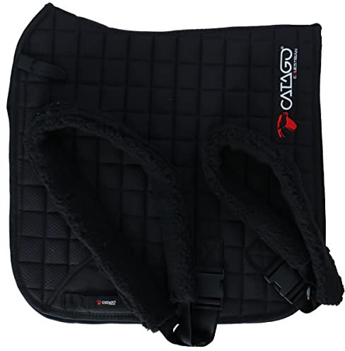 CATAGO FIR-Tech Schabracke mit Gummizug Elastik schwarz 17, Größe:DR