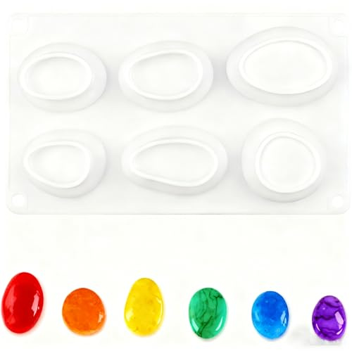 Sctmda Silikonformen, Betonsteinformen, Silikon-Steinformen, handgemachte Geschenke, DIY, kreative Geschenke, Weihnachten, Garten, Geburtstagswünsche. 6 verschiedene Formen