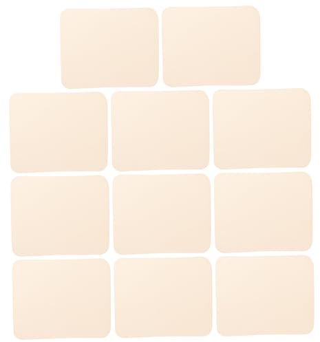 Operitacx 100sheets Suede Pottery Cloths Clay Tools DIY Art Supply Clay Crafts Molding