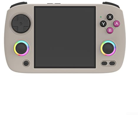RG CubeXX Retro Handheld, 8000Games, 3,95 IPS-Bildschirm, RG XX Unterstützung, 16 Millionen Farben, RGB-Joystick (Grau)