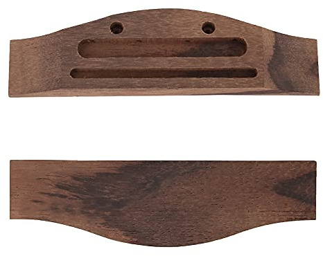 Funien Bridge Ukulele con Dado a Sella, Guscio da 4 Mm, Installazione Facile, per Accessori per Chitarra a 4 Corde, estremità Standard, Adatti per la Maggior Parte dei