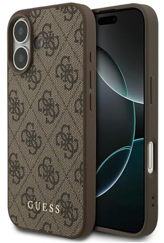 CG MOBILE Guess 4G Classic Hülle für iPhone 17 (Braun)