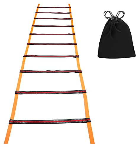 Oxtxuzdm Agility Ladder Speed ​​Training Set Trainingsleitern Für Fußball Fußball Fußarbeit Mit Tragen Von Taschenleitern Für Athlet Set Football