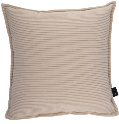 alpina Heizkissen Kabellos 45 x 45 cm Inklusive 5000mAh Powerbank - Elektrisches Wärmekissen mit 3 Heizstufen - Heizkissen für Sofa und Wohnzimmer – Beige