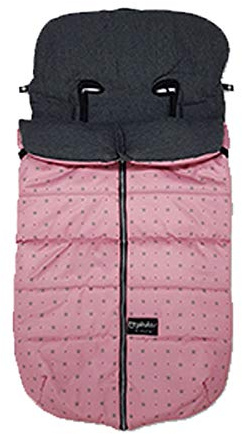 Pirulos Multistar Velour - Saco carro, color fresa