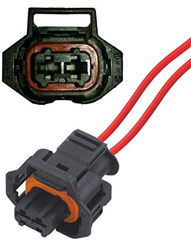 Greenspirits KFZ Ersatz Stecker Einspritzdüse Diesel Bos DJB7026Y-3.5-21 (Female) mit Kabel 1928403874, 1 928 403 874, 1928403698, 1 928 403 698, 1928404655, 1 928 404 655, 12790266, 3S7T14A464MA