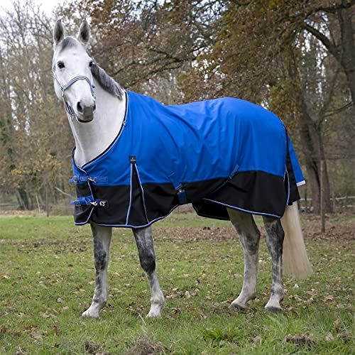 Stalldecke TYREX 1200D AISANCE EquiTheme blau/schwarz 165cm