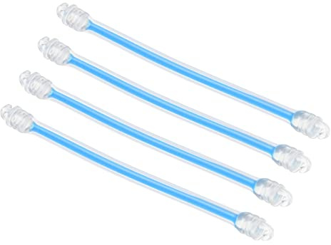 PATIKIL Tennis Vibrazioni Ammortizzatori 4pz Antivibrazioni da Tennis Silicone Racchetta Shock Ammortizzatori Racchetta Corda Smorzamento, Blu