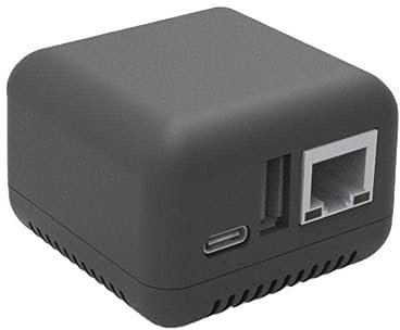 WSRRDRECVHi Rete Usb2.0 Print Server Adapter 10 Grigio Versione A6u8 (wifi