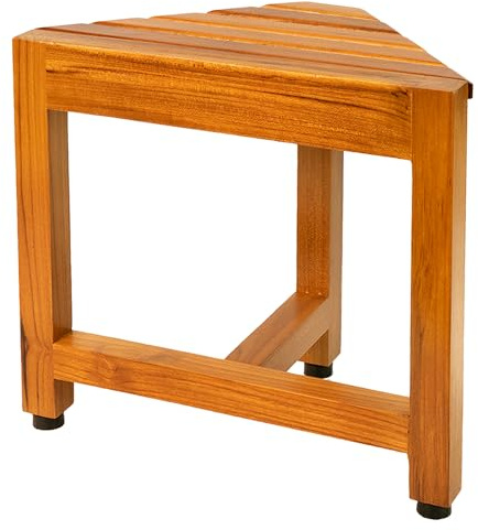 VaeFae teak hörnduschpall