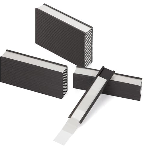 LLPT magnetisk etiketthållare 20 mm x 100 mm paket med 50