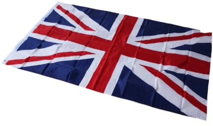 FONDOTIN Drapeau Du Uni En Polyester Bannière Nationale Pour Événements Décoration Historique Et Cé ébrations Pavillon Britannique