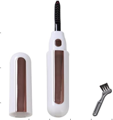 WIYETY Rizador de pestañas calefactor: cepillo de pestañas eléctrico recargable con 3 modos de temperatura, kit de lifting duradero