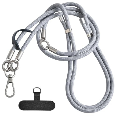 DOMIPHIE Handykette Universal zum Umhängen - Lanyard Handy Kordel Kette für Outdoor, Reise, Unterweg Handyband mit Metallschnalle Haltbar