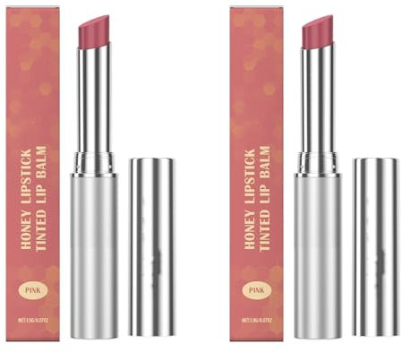 Black Honey Lipstick, Honeynoir-Hydrating Black Lip Balm, Black Honey Lipstick for Women Dry Lips (Pink)