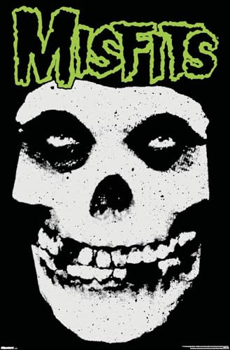 Misfits - Classic Fiend Splatter Wall Poster, 34L x 22.4W, Unframed Version