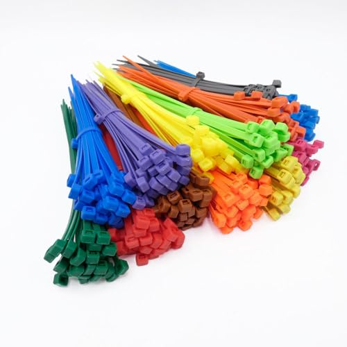 Cable Ties Direct - Nylon 66 Cable Ties (Vivid Yellow, 300 X 4.8mm)