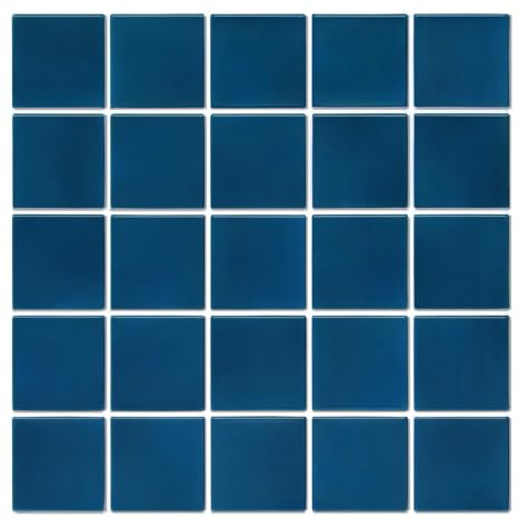 COMSTICKC 3D Stick on Tiles Kitchen Wall Sticker, Matte Blue | 10 Sheets 30X 30cm UrltraLight PVC Square Self Adhesive Tiles Backsplash, Bathroom, Living Room, Bedroom, RV Wall Decor