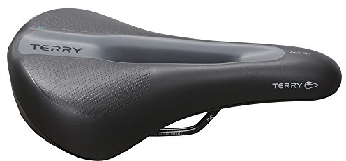 TERRY Ergon per Uomo Fisio Gel Sella per Bicicletta, Black, One Size