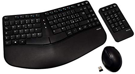 V7 Combo ergonómico de Teclado y ratón