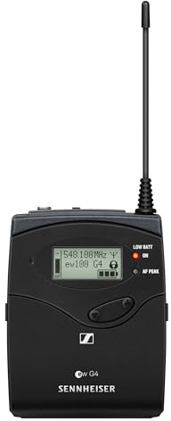 Sennheiser Émetteur de poche pour micro sans fil (SK 100 G4-E)