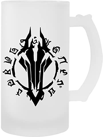 Hopestly Darksiders Rune Symbol Trasparente Tazza Birra Uomini Da Donna Mug Beer