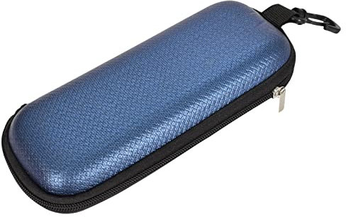 Zimoer Étuis à Lunettes, Etui A Lunette Bleu, Etui A Lunette Zipper, Boite A Lunette, Etui Lunettes Souple, Pochette Lunettes, Boitier Lunette