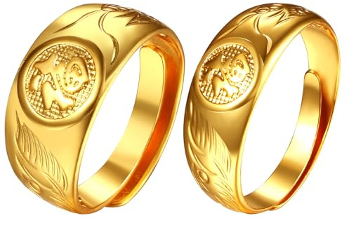 JewelryWe Schmuck 1 Paar Ringe Edelstahl Partnerringe Freundschaftsringe Eheringe Trauringe Verlobungsringe Hochzeit Band, mehrere Modelle