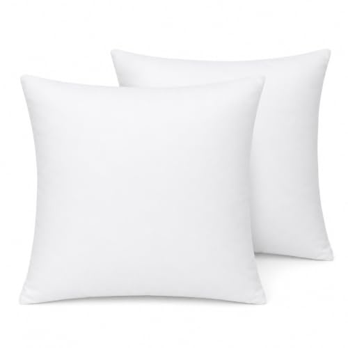 HEIMTEX Made in Germany Premium Kopfkissen 40x80 & 80x80, Weiches Kissen in Hotelqualität, 100% Baumwolle, Allergiker Bettkissen Schlafkissen für Kinder & Erwachsene, Flauschig (80x80-2er Set)