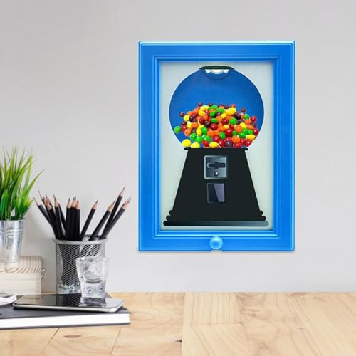 Sweet Dispenser - Candy Dispenser Frame, Handy CandyFrame, PictureFrame SweetDispenser, Candy WallDispensers PhotoFrame, Cute PictureFrames Home Decor for Candies Nuts Dog Holiday Presents