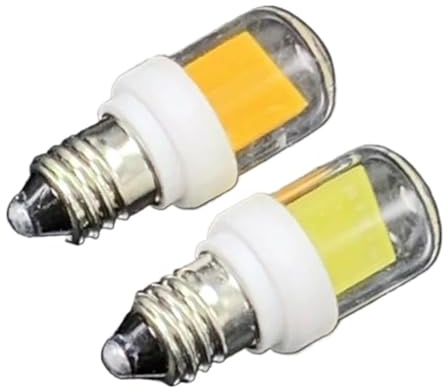 JrEam Lampadina LED Mini da 5 W COB BA15D BA15S E11 E12 E14 G4 G8 G9 Sostituisce Le lampade alogene da 45 W for lampadari 110/220 V(Cold White,E11_110V)