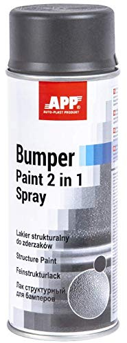 Peinture structurante APP gris pour plastique