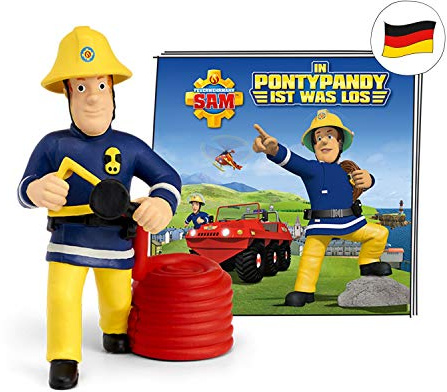 tonies Figura auditiva para Toniebox, Bombero Sam – En Pontypandy está sucediendo, Juego de Audio para niños a Partir de 3 años, Tiempo de Juego Aprox. 60 Minutos