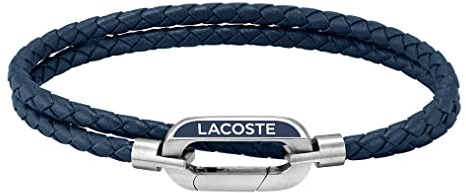 Lacoste Lederarmband für Herren Kollektion STARBOARD verfügbar aus Blau, Grün und Braun