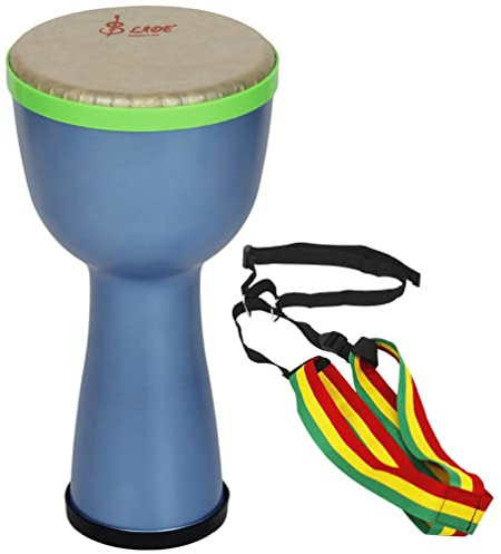 Supvox Afrikanische Trommel für Junge Mädchen Perkussionsinstrument Djembe Handtrommel Kompakte Sicherer und Langlebiger Material für Trommelkreise und Musikunterricht