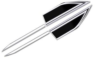 WSXCDE Insignia Automóvil Señales, para VW T-Cross t-Cross 2008-2023 2024 Autoadhesivas Insignia Coche Letras Pegatina, Lateral del Emblema Engomada Ajuste,A