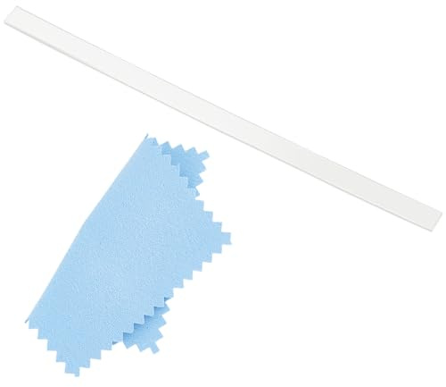BENECREAT 102mm Fil Plat en Argent Fin, en Argent Massif 999, 5mm Large pour L'Artisanat de Bijoux, L'Emballage de Fils, Cadre de Lunette en Résine, Fabrication de Bagues de Bijoux