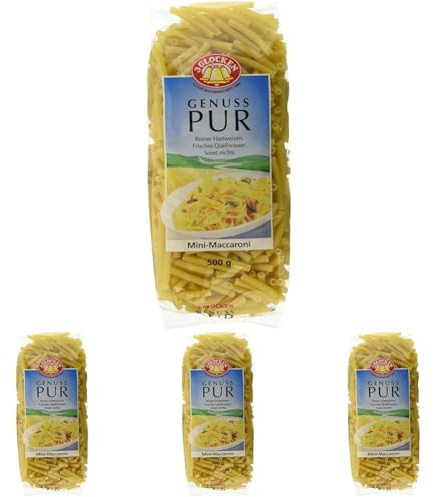 3 Glocken Minimaccaroni , 500 g (Packung mit 4)