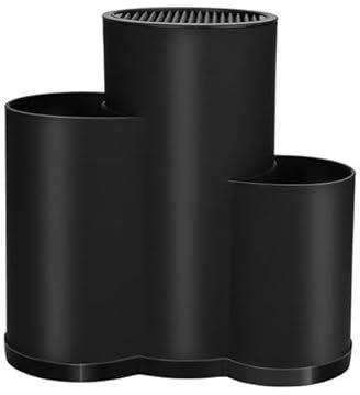 Anlising 3 en 1 Bloque para Cuchillos, Universal Portacuchillos con Ranuras, 3 en 1 Soporte Cuchillos Cocina, Enviar 2 Esponja de Cocina, Soporte Para Cuchillos,3 en 1 Bloque de Cuchillos,para Cocina