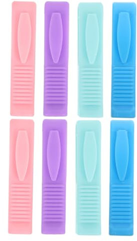 VINTORKY Mini Apribottiglie Per Fiale Infermieristiche in Plastica Design Scanalato, Apri-fiale Portatile Riutilizzabile, Set Da 8 Pezzi Compatto Per Uso Ospedaliero e