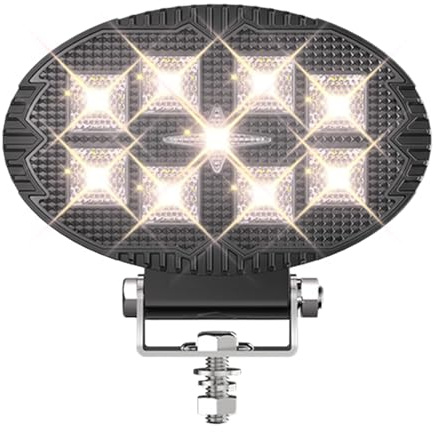 Luces LED para camiones - Proyector LED ovalado, iluminación adicional de alto brillo para vehículos todoterreno, faros de coche, luces de remolque de motocicleta, camiones Quad