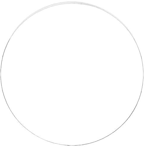 Placa acrílica, redonda, llavero, disco en blanco transparente, placas transparentes, placas para tartas, espacios en blanco circulares, disco redondo para tartas, tarjeta de visita, Jesús (30 x 30 cm