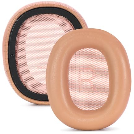 ZLiT Earpads for Bang Olufsen Beoplay H100 Headphone Earpad Replacement Ear Cup Ear Cushions Earmuffs (Apricot Color,1 Pair)