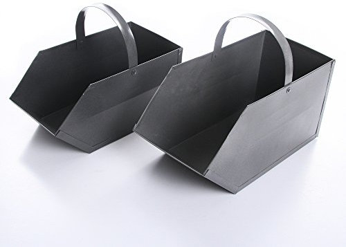 rg-vertrieb Kohlenkasten Kohlenschütte Kohle Koks Aschekasten Ofen Aschebehälter 2 Größen (Größe 2)