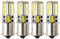 HRYSPN 4PCS Ampoule P21w Led 1156 ba15s 12v, 5 W Blanc froid 6000 K 500lm Blanc 6000K, Feu Recul,Frein Lampe RV, Bateau, Paysages, etc