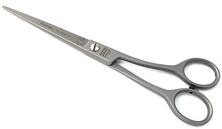 Solinger Hundeschere- Hundeschere profi-Fellschere-GERADE Schneide- ergonomische Form-ohne Haken- ca.18,5 cm lang-runde Spitze-rostfrei